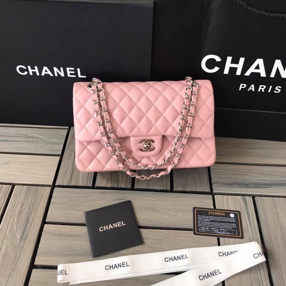 Chanel Caivar Double Flap Bag