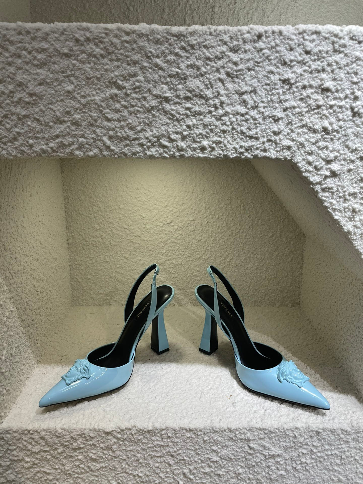 Versace La Medusa Slingback Pumps