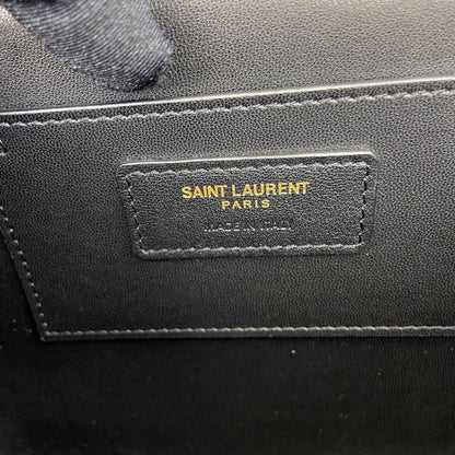 YSL Solferino Medium Satchel In Box Leather