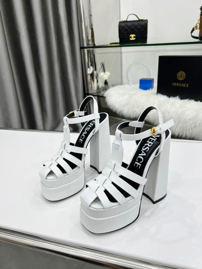 Versace La Medusa Platform Sandals
