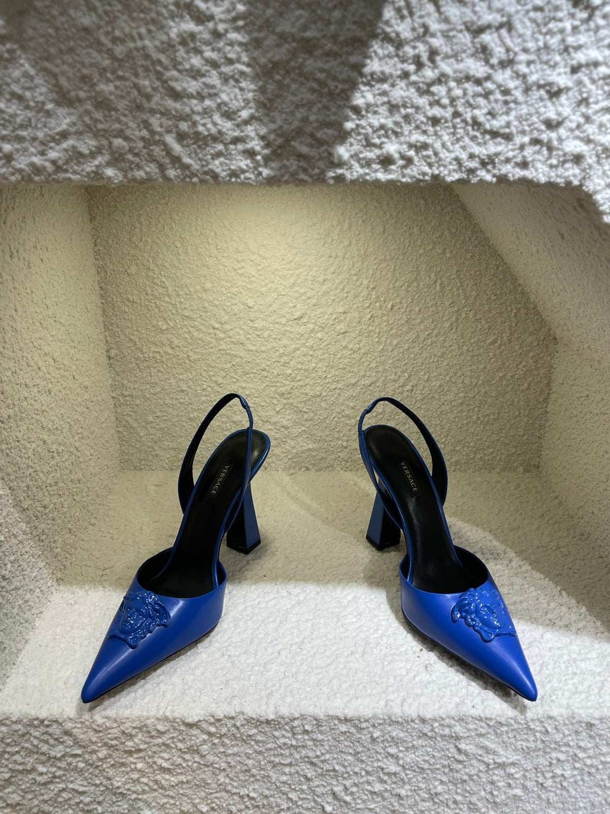 Versace La Medusa Slingback Pumps