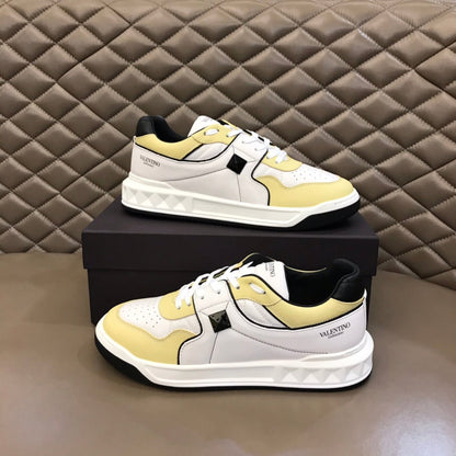 Valentino One Stud Nappa Sneakers