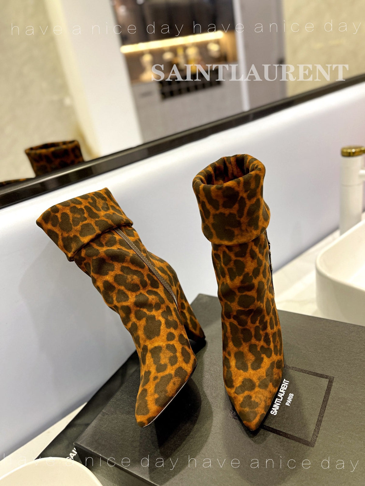 YSL Niki Boots