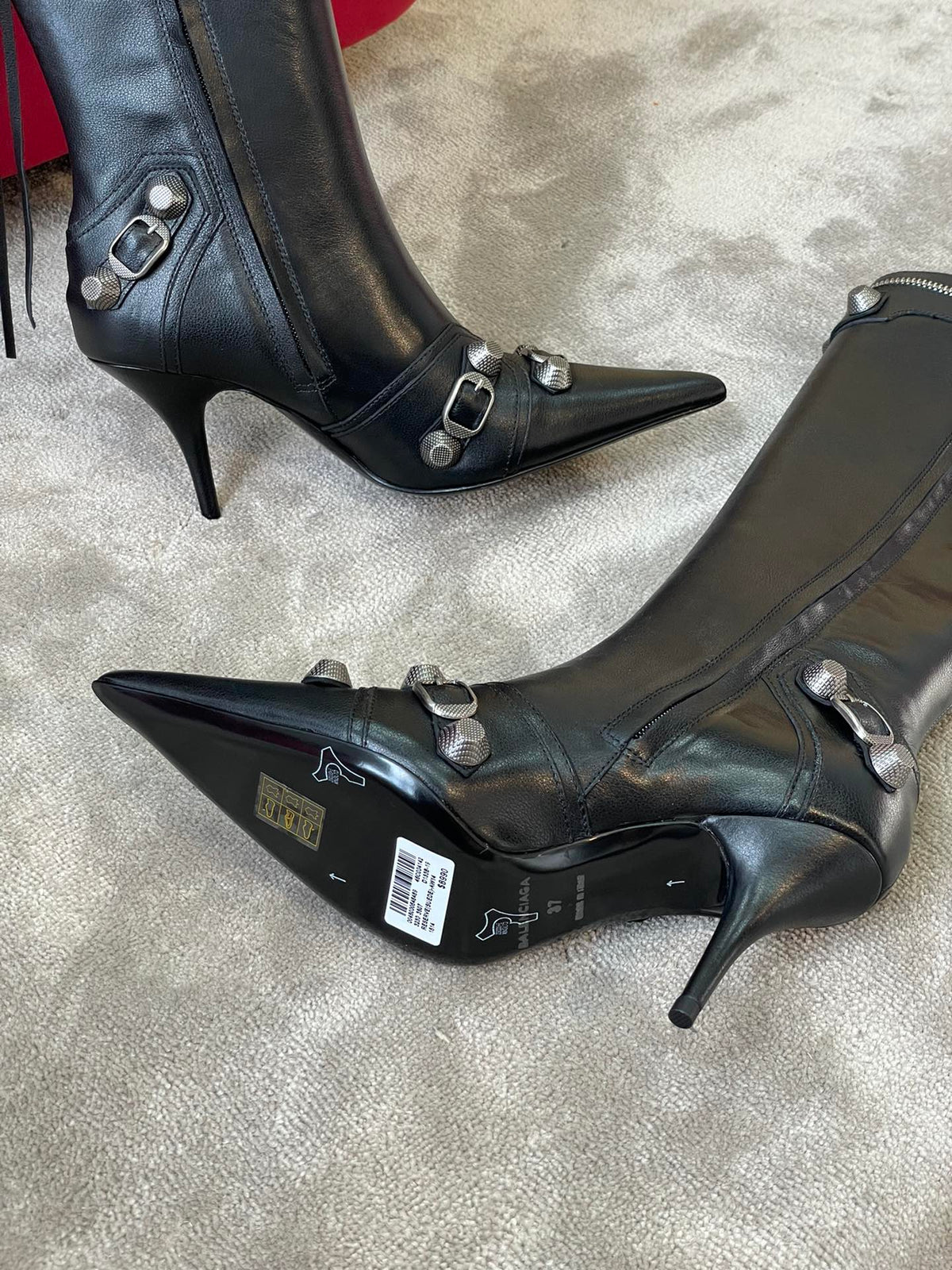 Balenciaga Cagole 90MM Boots