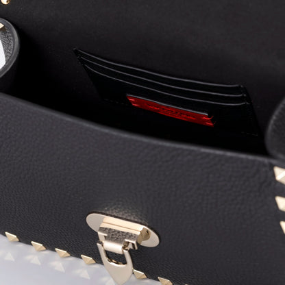 Valentino Garavani Small Rockstud  Grainy Calfskin Bag
