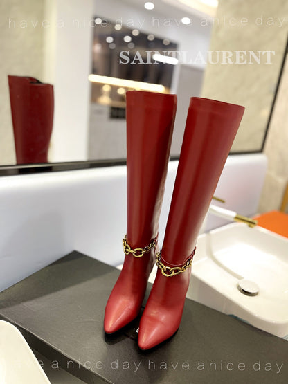 YSL Le Maillon Boots