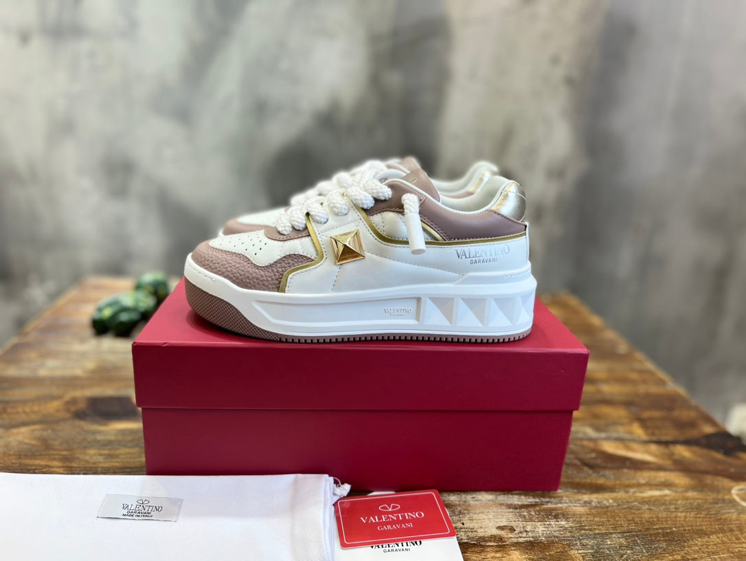 Valentino One Stud XL Trainer Sneakers