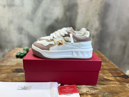 Valentino One Stud XL Trainer Sneakers