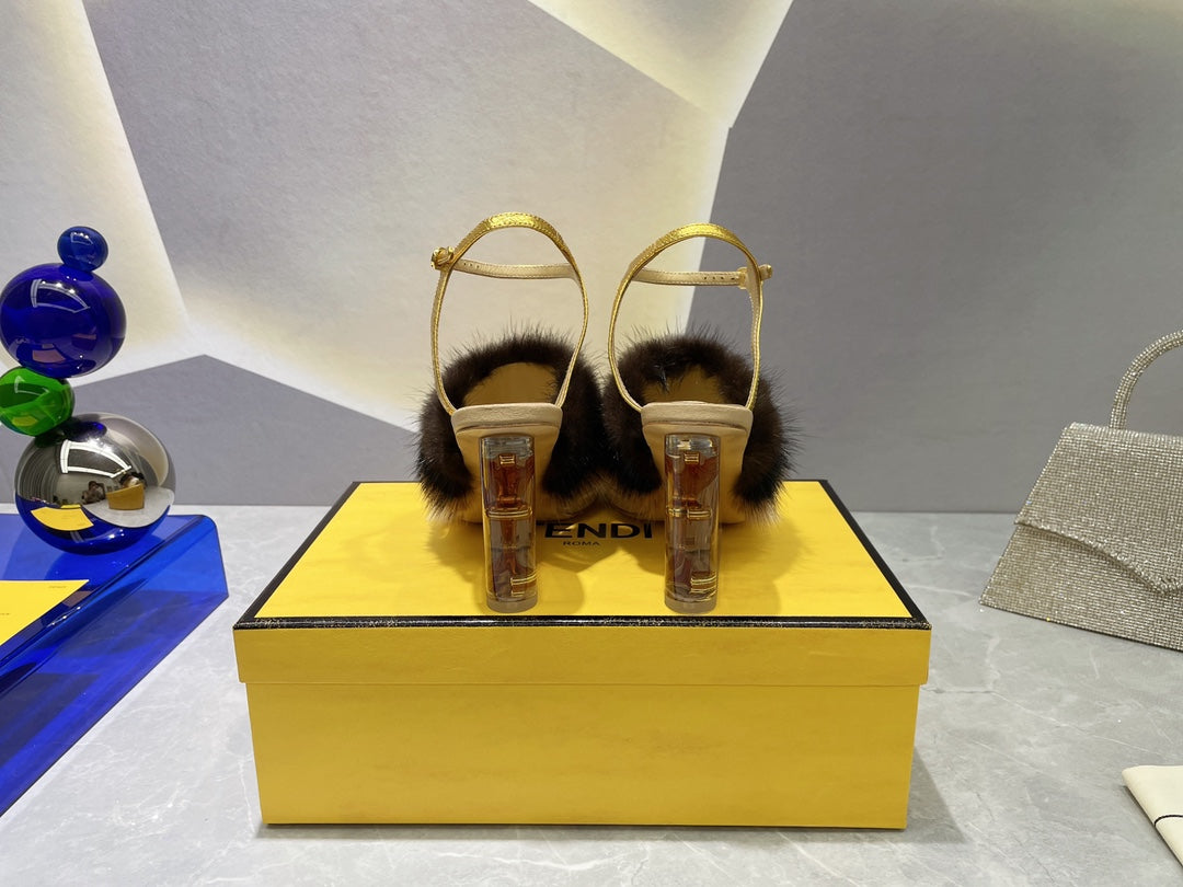 Fendi First High Heel Sandals