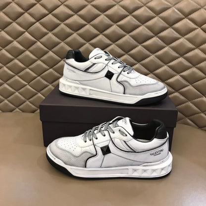 Valentino One Stud Nappa Sneakers