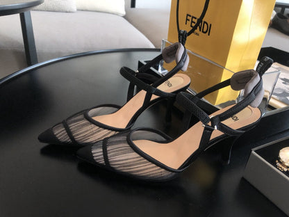 Fendi Colinri Slingback Heels