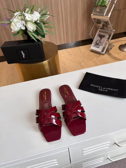 YSL Tribute Flat Mule