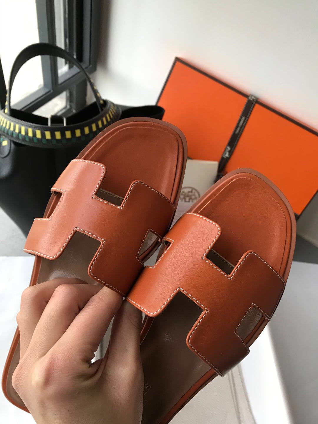 Hermes Oran Sandals