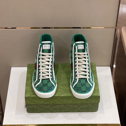 Gucci Tennis 1977 GG Multicolor High Top Sneakers