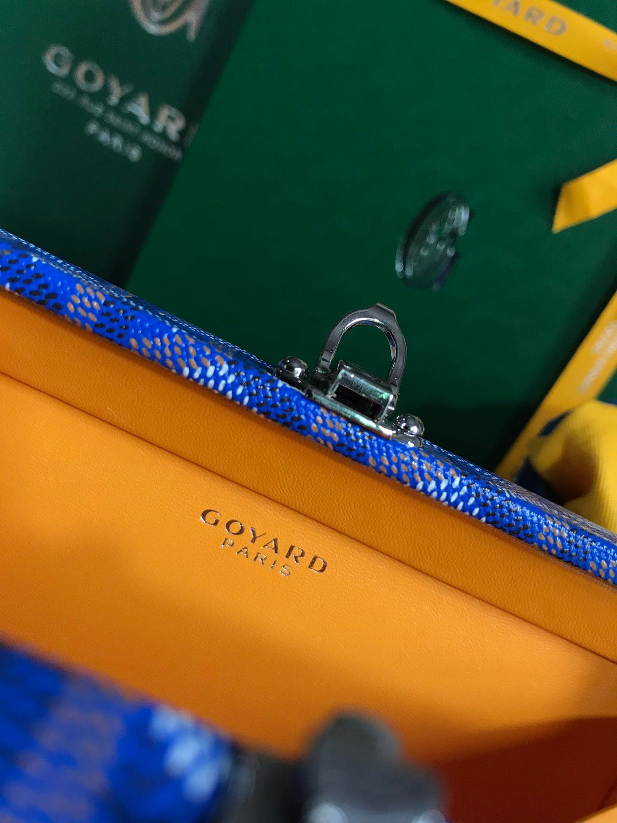 Goyard Minaudiere Trunk Bag