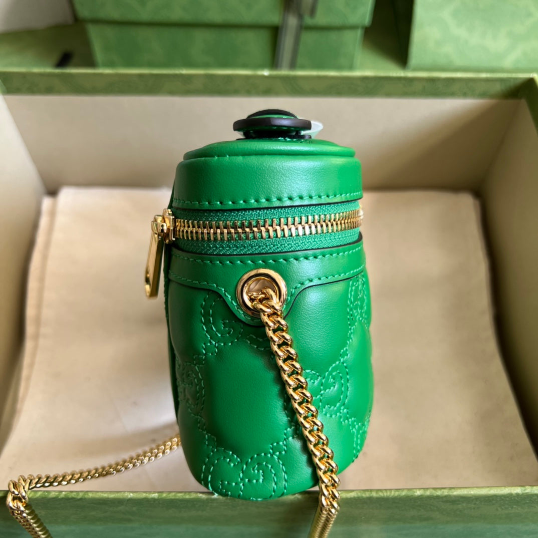 Gucci GG Matelasse Top Handle Mini  Bag