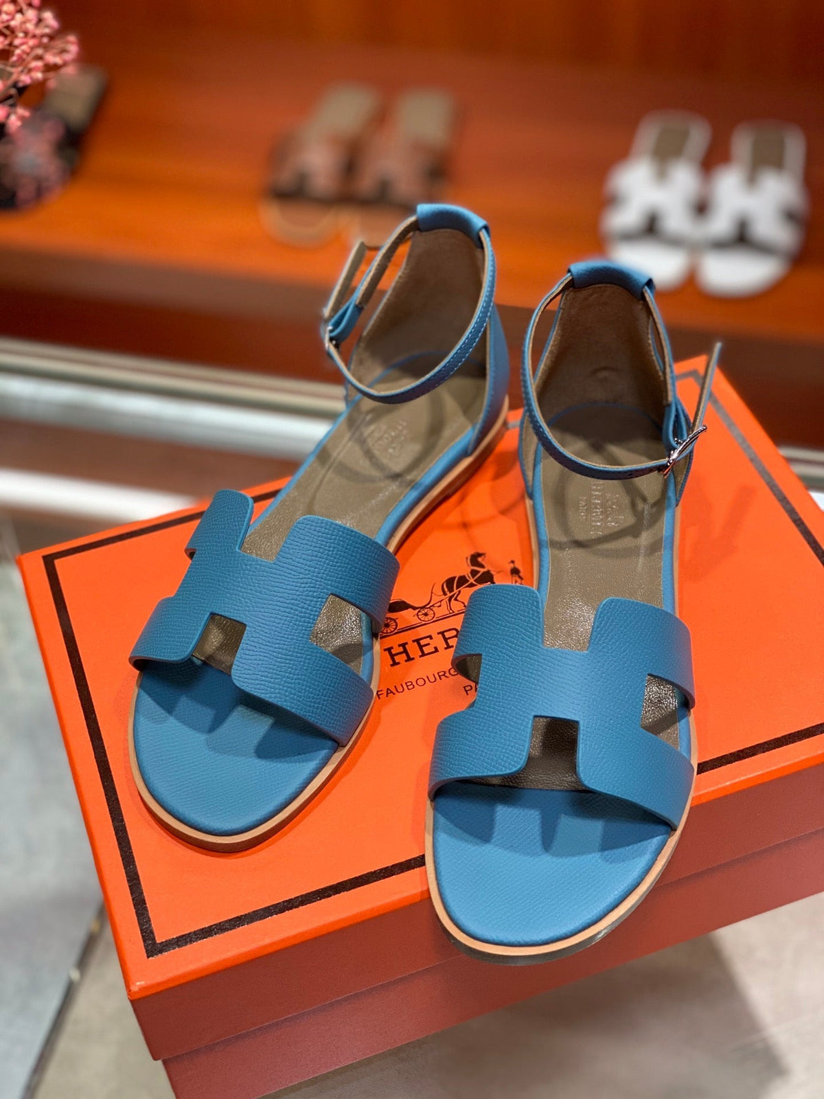 Hermes Santorini Sandals