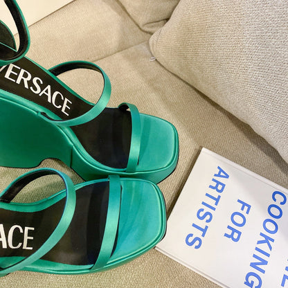 Versace  Triplatform Sandals