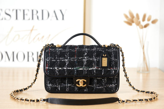 Chanel Small Flap Bag With Top Handle