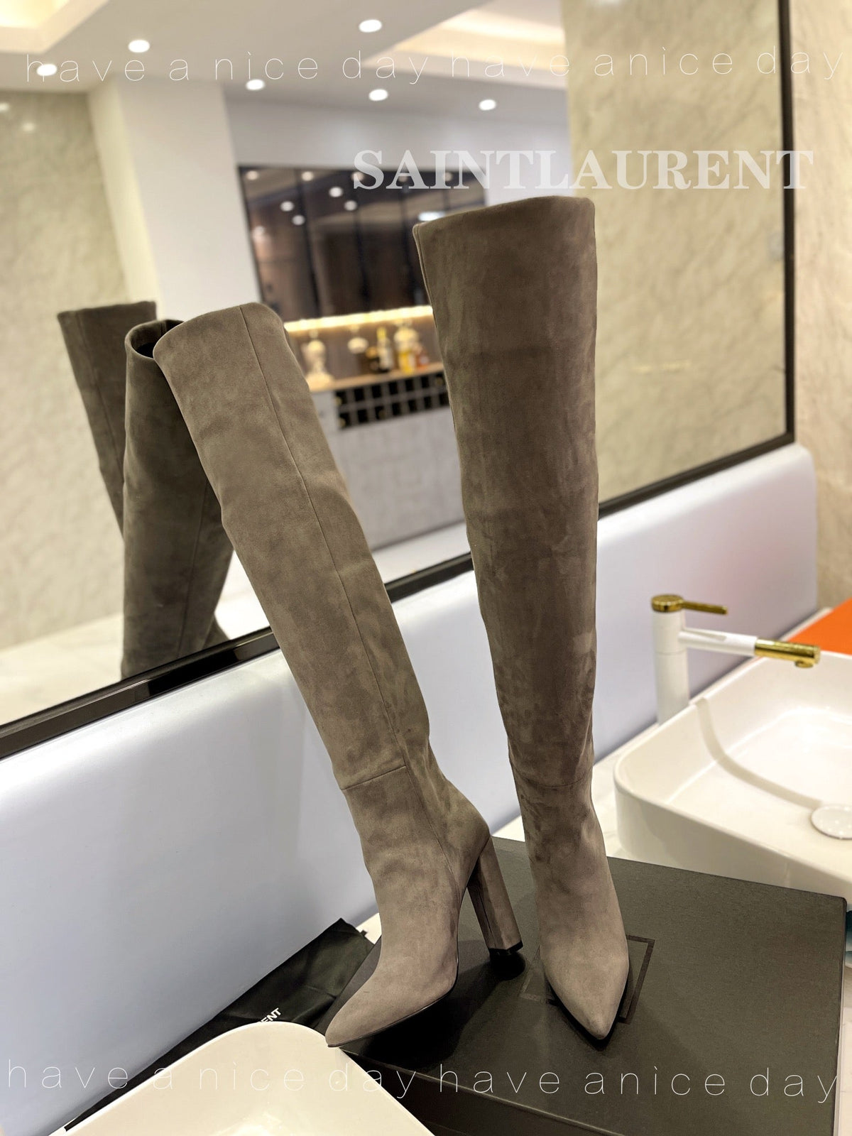 YSL Boots