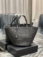 YSL Painer Medium Bag In Raffia