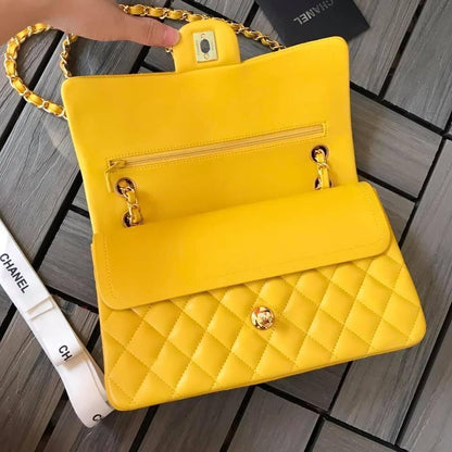 Chanel Caivar Double Flap Bag