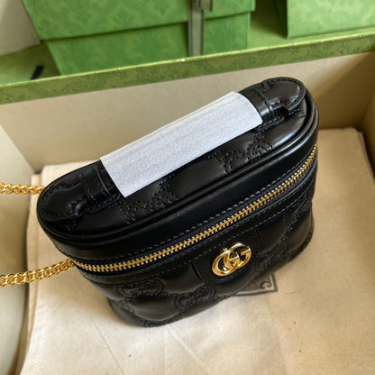 Gucci GG Matelasse Top Handle Mini  Bag