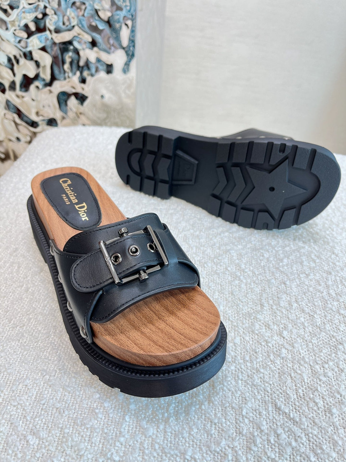 Christian Dior Diorquake Strap Slide