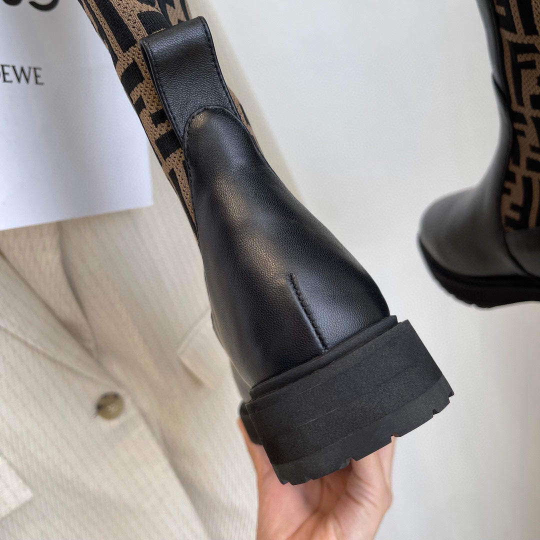 Fendi Rockoko High Boots