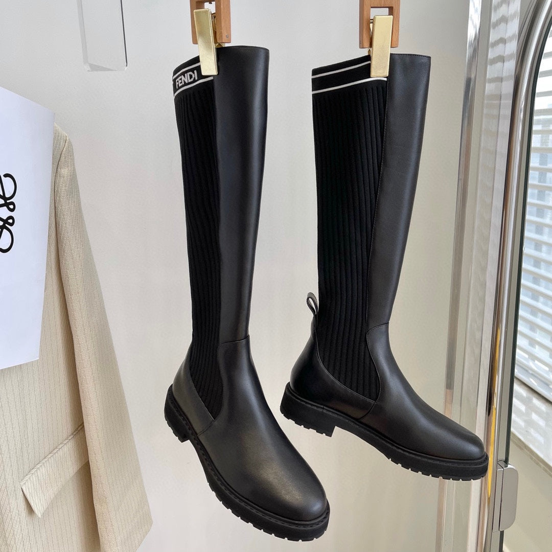 Fendi Rockoko High Boots
