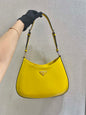 Prada Cleo brushed Leather Shoulder Bag