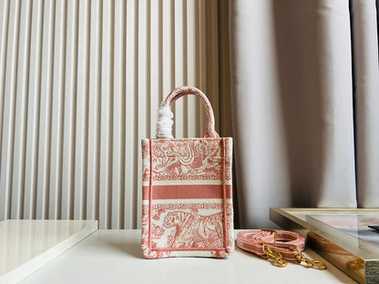 Christian Dior  Mini Book Tote Phone Bag