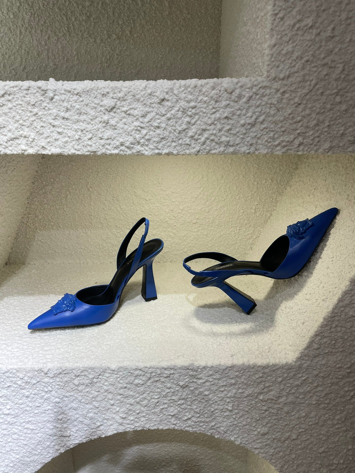 Versace La Medusa Slingback Pumps
