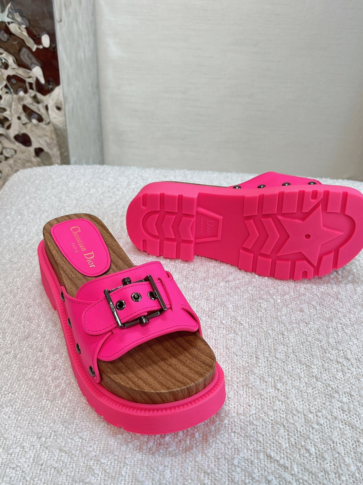 Christian Dior Diorquake Strap Slide