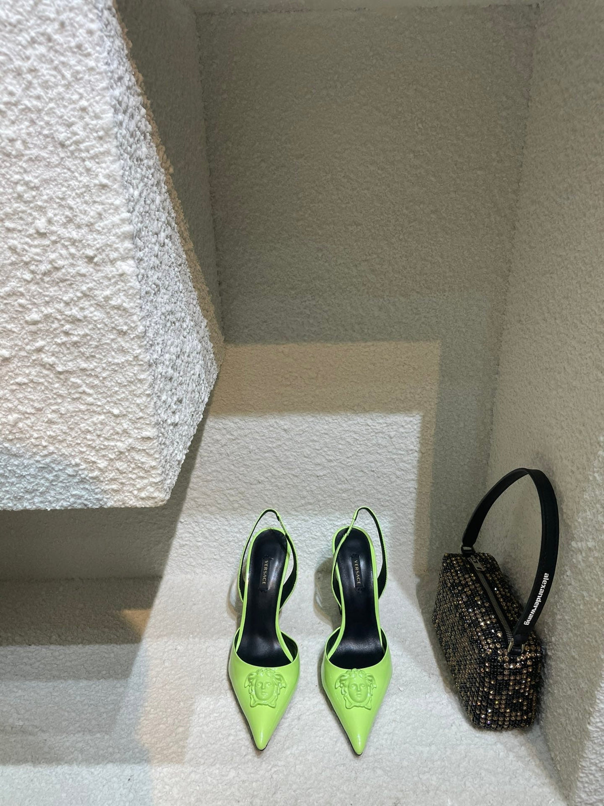 Versace La Medusa Slingback Pumps