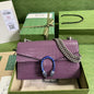 Gucci Crocodile Dionysus Small Shoulder Bag