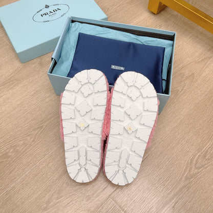 Prada Terry Cloth Slides