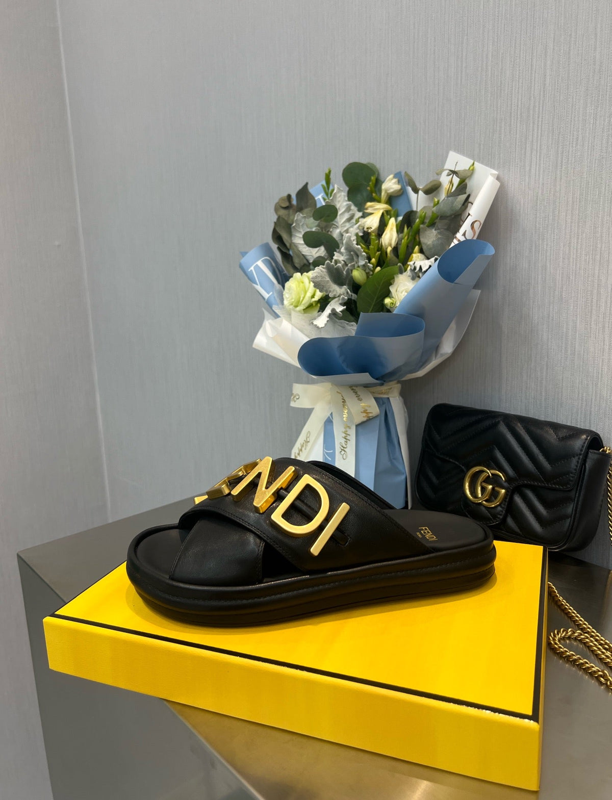 Fendi Fendigraphy Slides