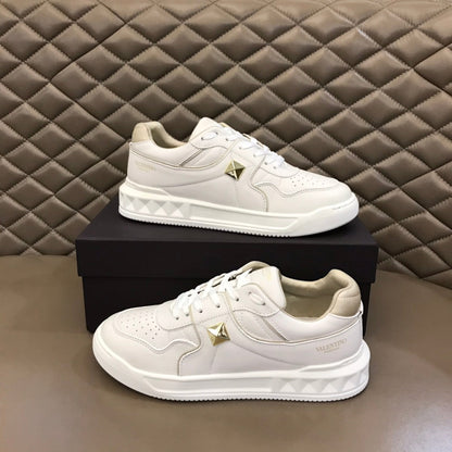 Valentino One Stud Nappa Sneakers
