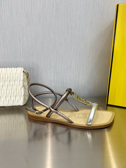 Fendi O'Lock Sandals