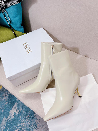 Christian Dior  D-Fame  Heeled Ankle Boots