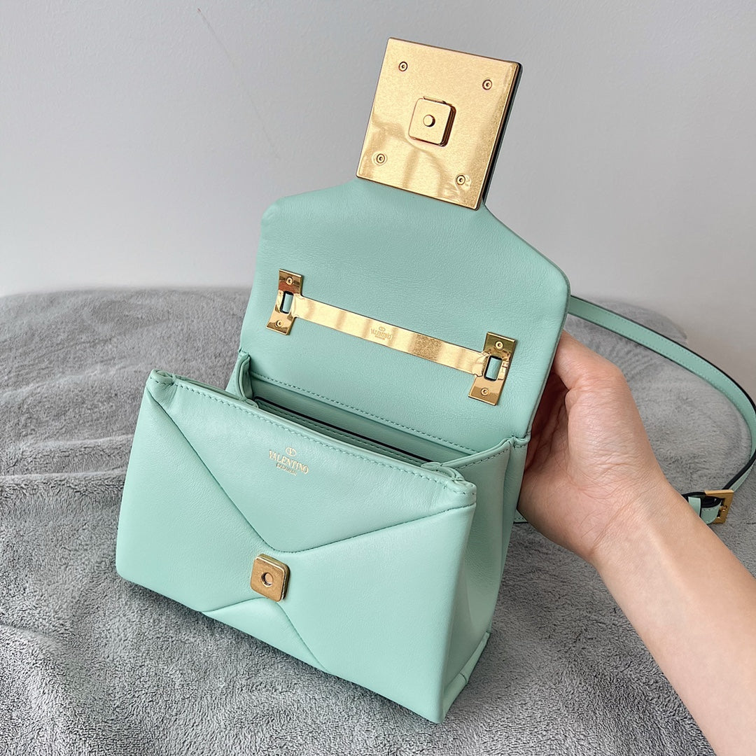 Valentino Garavani Mini One Stud Nappa Leather Bag
