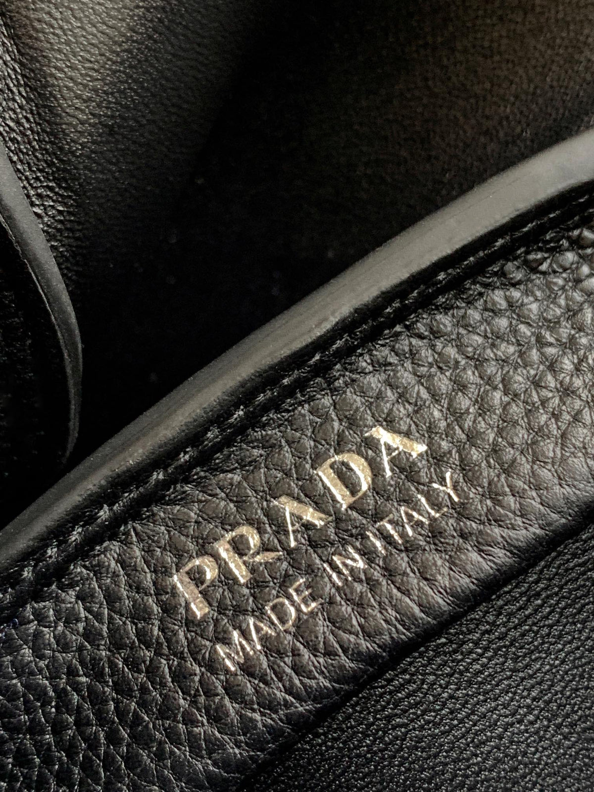 Prada Leather  Tote Bag