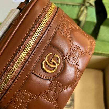Gucci GG Matelasse Top Handle Mini  Bag