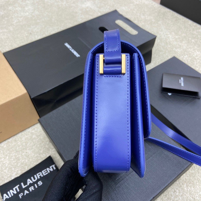 YSL Solferino Medium Satchel In Box Leather