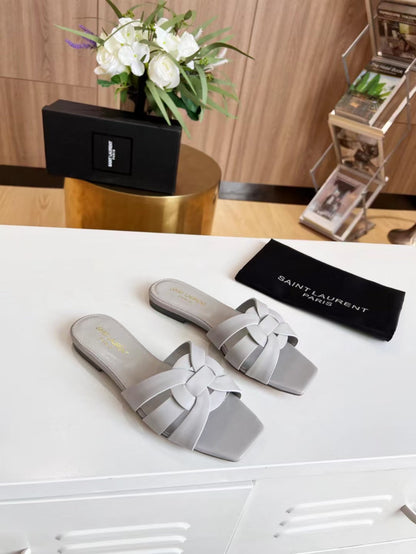 YSL Tribute Flat Mule