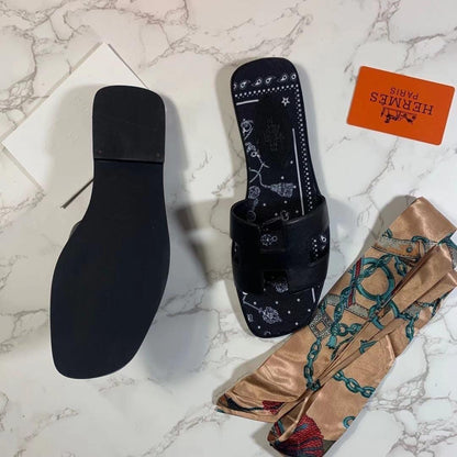Hermes Oran Sandals