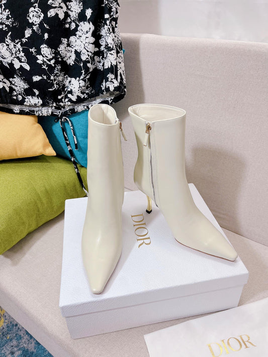 Christian Dior  D-Fame  Heeled Ankle Boots
