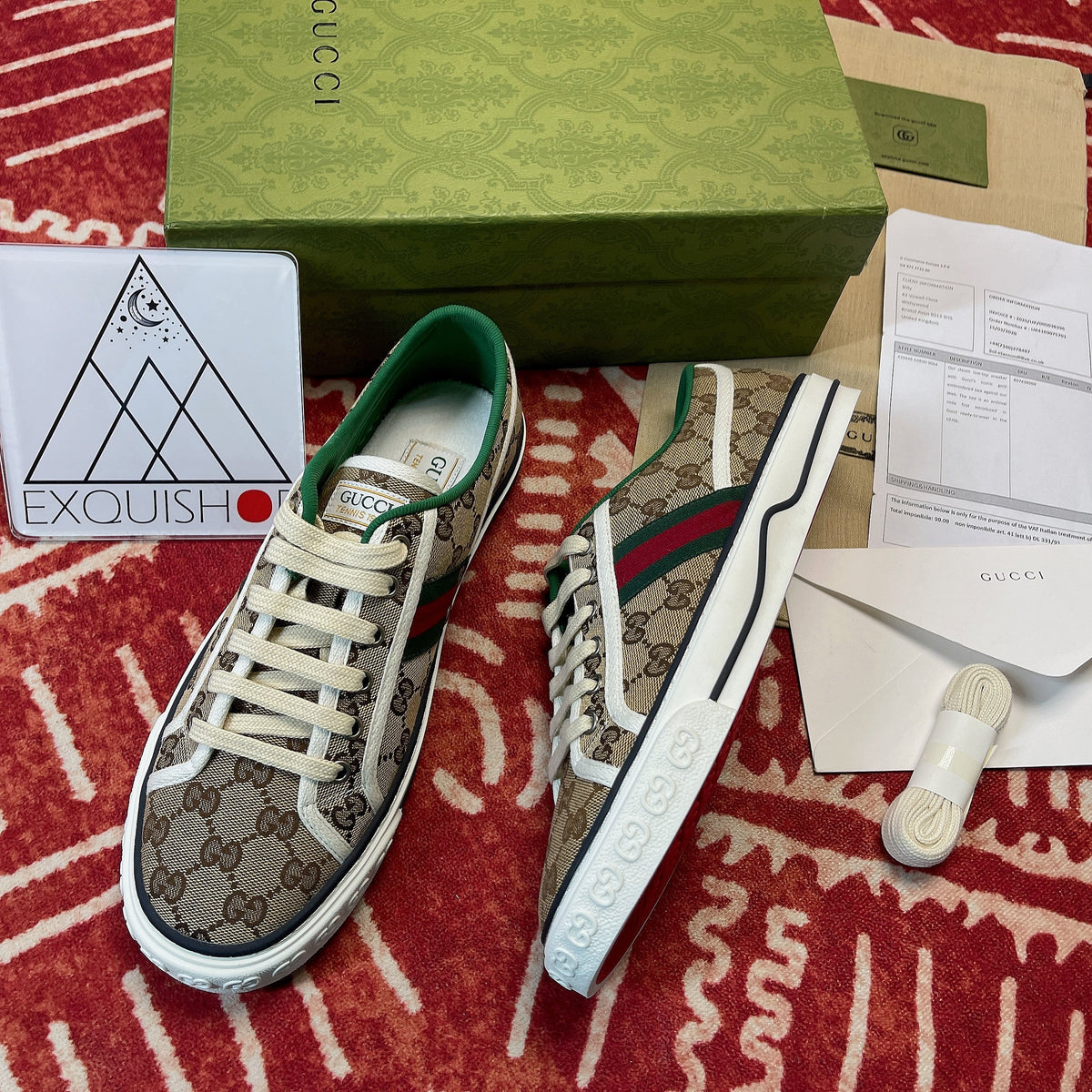 Men's GG Gucci Tennis 1977 Sneaker