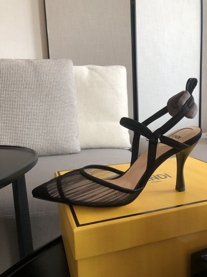 Fendi Colinri Slingback Heels